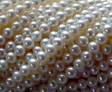 Load image into Gallery viewer, Premium White Freshwater Pearl 8 inch Strand 004494HS - PremiumBead Alternate Image 3
