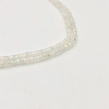 Load image into Gallery viewer, Dazzle 17cts White Sapphire Faceted 8 inch Bead Strand | 2.5x1.5-2x1mm | 3294HS - PremiumBead Primary Image 1

