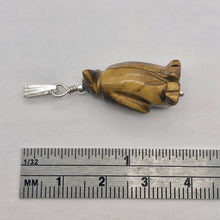 Load image into Gallery viewer, March of The Penguins Tigereye Sterling Silver Pendant | 1 3/8&quot; Long | Bronze | - PremiumBead Alternate Image 7
