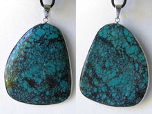 Load image into Gallery viewer, Natural Turquoise Sterling Silver Pendant 10378D - PremiumBead Primary Image 1
