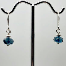 Load image into Gallery viewer, London Blue Topaz Sterling Silver Dangle | 0.75 | Blue/Silver | 1 Earrings
