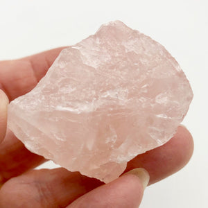 Rose Quartz Crystal Specimen - The Rock 10677B - PremiumBead Primary Image 1