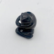 Load image into Gallery viewer, Sumo Carved Teak Froggie Toad Ojime Netsuke Bead | 24x19x16mm | Brown - PremiumBead Alternate Image 2
