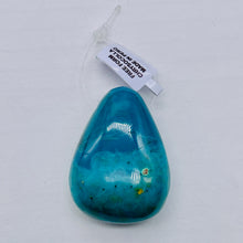Load image into Gallery viewer, Chrysocolla Free Form Pendant Bead | 40x29x16mm | Blue | 26g | 1 Pendant Bead |

