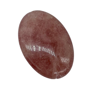 1 Muscovite Oval Pendant Bead 009106