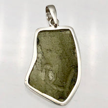 Load image into Gallery viewer, Blue Green Moldavite Pendant 33x22x5mm | 1 3/4&quot; long
