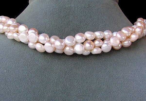 8 Beads of touch of Pink FW Button Pearls 4474 - PremiumBead Alternate Image 2
