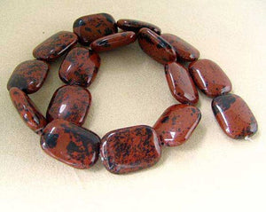 1 Mahogany Obsidian Pendant Bead 007319 - PremiumBead Alternate Image 2