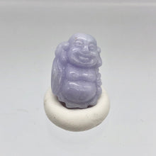 Load image into Gallery viewer, 26.9cts Hand Carved Buddha Lavender Jade Pendant Bead | 21x14.5x10mm | Lavender - PremiumBead Primary Image 1
