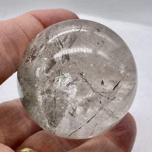 Wow Rare Natural Clorinated Quartz Crystal 2 inch Sphere 7698