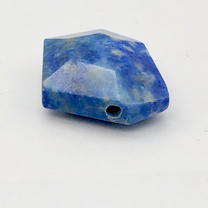 Starry Indigo Lapis Lazuli Pendant Bead | 24x19x9mm | 35cts. | 1bead |