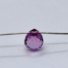 Load image into Gallery viewer, Sapphire Faceted .55ct Briolette | 5x4mm | Pink | 1 Bead |
