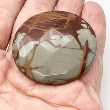 Load image into Gallery viewer, Picture Jasper Round Coin Stone | 50x10mm | Red Gray | 1 Pendant Bead |
