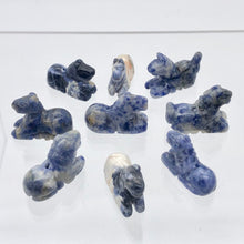Load image into Gallery viewer, Trusty 2 Carved Sodalite Horse Pony Beads - PremiumBead Alternate Image 10
