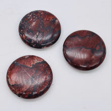 Load image into Gallery viewer, Oregon 3 Red Devil Jasper 40mm Coin Beads 9571
