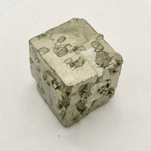 Load image into Gallery viewer, Pyrite Cube Display Specimen! W/Quartz! |.5x.5x.5mm | silver | cube | 1 each | - PremiumBead Primary Image 1
