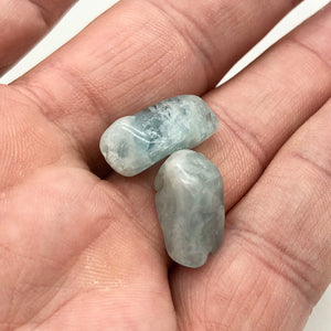 7 Natural Aquamarine Nugget Beads | Blue | 7 Beads | 22x9-14x10mm | 4905 - PremiumBead Alternate Image 10