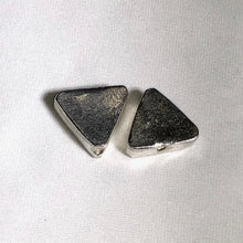 Load image into Gallery viewer, Exclusive 2 Hill Tribe Triangle Fine Silver 13x11x5.5mm Beads 5471 - PremiumBead Primary Image 1
