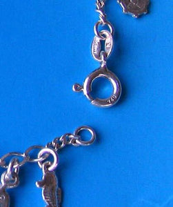 Nautical! Sterling Silver 7" Charm Bracelet 10050A - PremiumBead Alternate Image 3