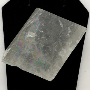 Optical Calcite / Raw Iceland Spar Natural Mineral Crystal Specimen | 1.6x1.2" | - PremiumBead Alternate Image 3