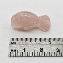 Load image into Gallery viewer, Grace Carved Icy Rose Quartz Manatee Figurine | 21x11x9mm | Pink - PremiumBead Alternate Image 4

