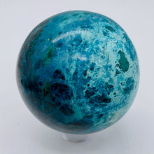 Load image into Gallery viewer, Chrysocolla Cuprite Scry Crystal Round Sphere | 60mm | Blue/Copper | 1 |

