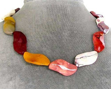 Load image into Gallery viewer, Fab Mookaite Wavy 30x15mm Marquis Bead Strand 106720 - PremiumBead Primary Image 1
