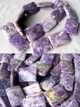Load image into Gallery viewer, Purple Flower 30x22mm Sodalite Faceted Bead Strand 108275 - PremiumBead Alternate Image 3
