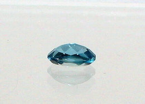 Sparkling Swiss Blue Topaz Faceted 5x7mm Oval Stone 6994 - PremiumBead Alternate Image 3