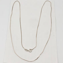 Load image into Gallery viewer, 20&quot; Sterling Silver Fine Box Chain 1mm - PremiumBead Alternate Image 6
