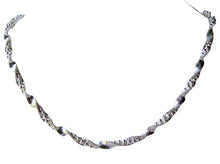 Load image into Gallery viewer, Festive! 20&quot; Silver Bead Herringbone Twist Chain 10027C
