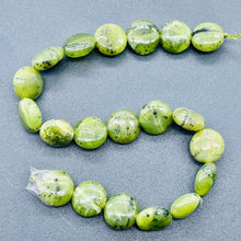 Load image into Gallery viewer, 10 Premium Speckle Nephrite 10x5mm Jade Beads 10261
