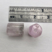 Load image into Gallery viewer, 1 Premium Pink Kunzite 8x12mm Hexagon Tube 394 - PremiumBead Alternate Image 6
