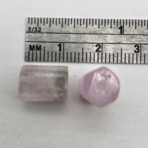 1 Premium Pink Kunzite 8x12mm Hexagon Tube 394 - PremiumBead Alternate Image 6