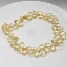 Load image into Gallery viewer, Citrine Faceted Briolette Bead Strand | 12x11 to 16x11x7mm | Golden | 86g |
