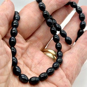 Dark Blue/Black Tigereye 8x6mm bead 8 inch strand | 23 beads | - PremiumBead Alternate Image 6