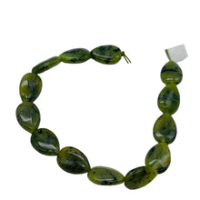 Load image into Gallery viewer, 7 Beads of Premium Briolette Nephrite Jade Beads 10264P
