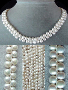 10 top-Drilled Creamy White Fresh Water Pearls 4762 - PremiumBead Alternate Image 2