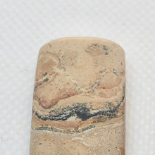Load image into Gallery viewer, Earthy Leopard Skin Jasper Rectangle Bead | 40x16x7mm | 1 Bead |
