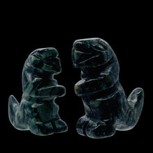Load image into Gallery viewer, T-Rex Dinosaur 2 Carved Kambaba Jasper Tyrannosaurus Rex Beads
