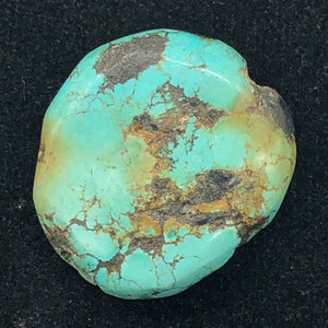 Natural Turquoise Nugget Focus Master 31cts Bead | 25x22x7mm | Blue Brown | 1|