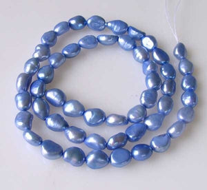 So Pretty Icy Blue Freshwater Pearl 16 inch Strand 109944 - PremiumBead Primary Image 1