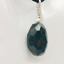 Load image into Gallery viewer, Hand Made Bloodstone Focal Pendant with Sterling Silver Findings | 1 3/4&quot; Long - PremiumBead Alternate Image 6
