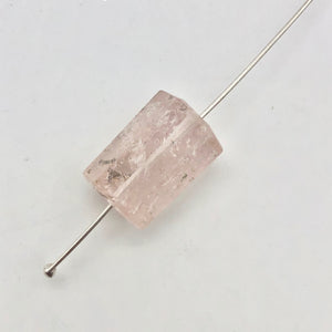 15.1cts Morganite Pink Beryl Hexagon Cylinder Bead | 15x10mm | 1 Bead | 3863A - PremiumBead Alternate Image 6