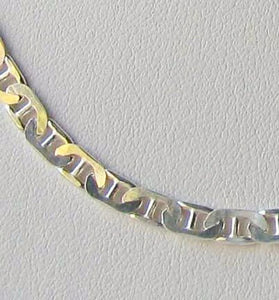 Italian Silver 3.5mm Marina Chain 16" Necklace 10030A - PremiumBead Alternate Image 3