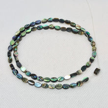 Load image into Gallery viewer, Gorgeous! Abalone Oval Coin 6x4mm Bead Strand! 104556 - PremiumBead Alternate Image 2
