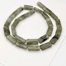 Load image into Gallery viewer, Labradorite Flat 15x8 Tube 8 Inch Bead Strand for Jewelry Making | 13 Beads | - PremiumBead Alternate Image 6
