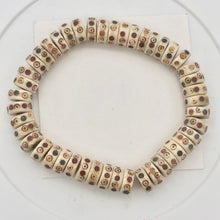 Load image into Gallery viewer, Colorful Waterbuffalo Bone Wheel Beads | 9x4mm | multi-color | Wheel | 44 beads| - PremiumBead Primary Image 1
