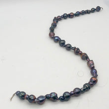 Load image into Gallery viewer, Amazing! Each Pearl one of a kind Black Peacock Fireball Pearl Strand - PremiumBead Alternate Image 11
