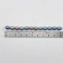 Load image into Gallery viewer, 12 Lavender, Blue, Pink Peacock Satin FW Pearls, 10x6.5 to 8x6mm - PremiumBead Alternate Image 3
